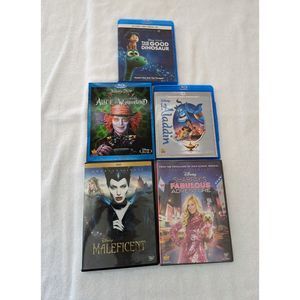 Bundle of five (5) Disney DVD's